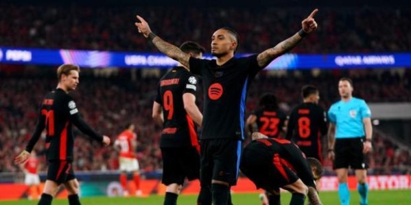 欧冠客场10打11还能赢，巴萨真的成熟了